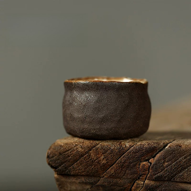 Handmade Ceramic Mug - Tasse à thé en poterie rustique