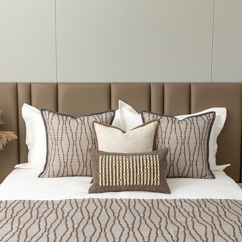 Luxury Lifestyle Boutique - Housse de coussin lombaire de luxe,