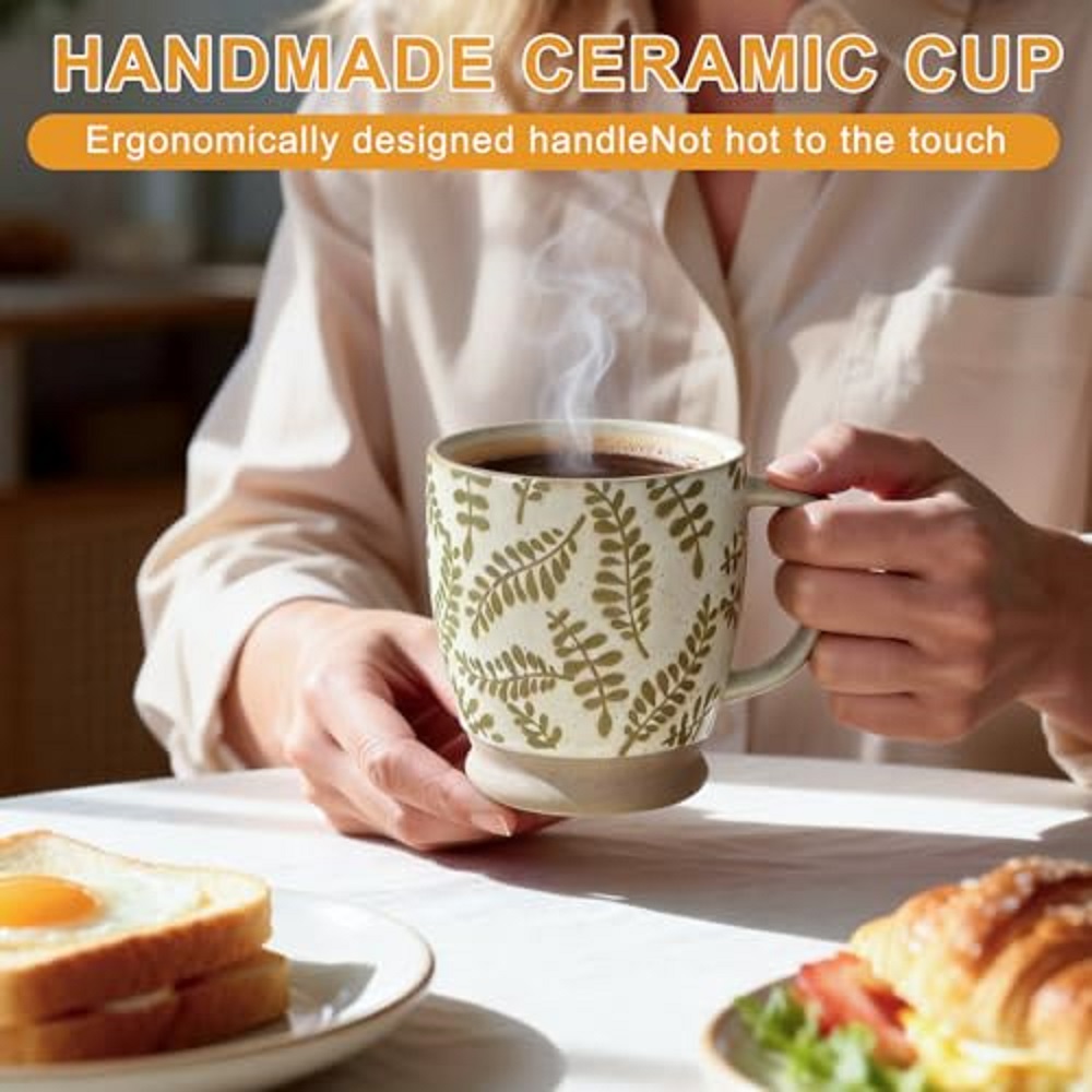 Mug à café de 18 oz, cadeau po - Handmade Ceramic Mug avis et prix