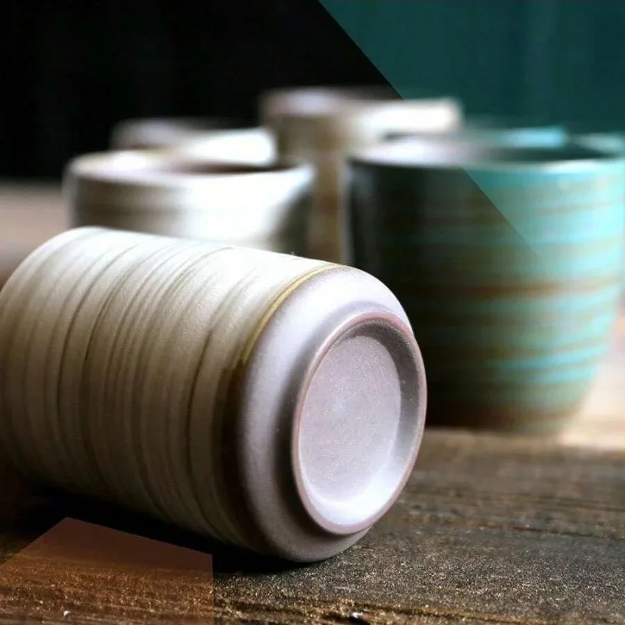 Tasse en grès craquelée peinte - Handmade Ceramic Mug avis et prix