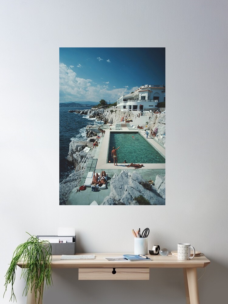 Retro Poolside Host Luxury Lif - Luxury Lifestyle Images avis et prix